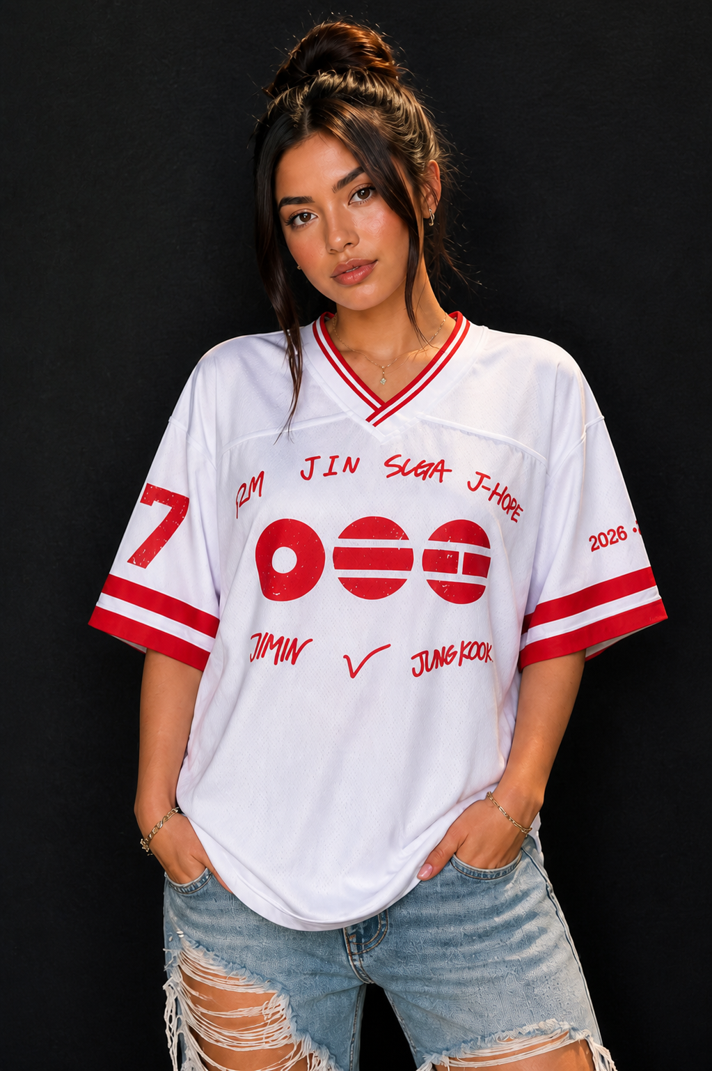 Jersey Oversized  BTS Arirang  — Edição Limitada 2026