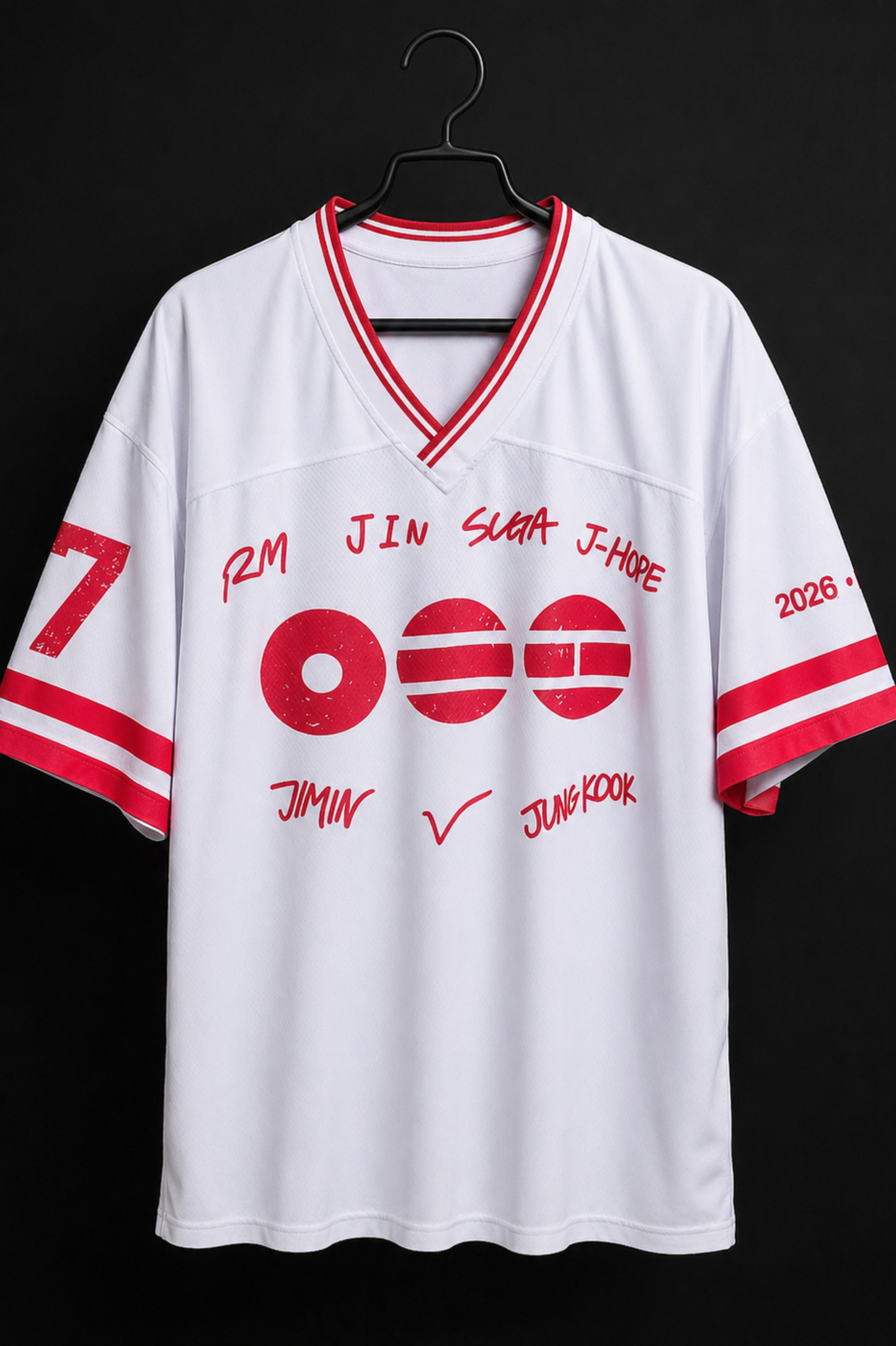 Jersey Oversized  BTS Arirang  — Edição Limitada 2026